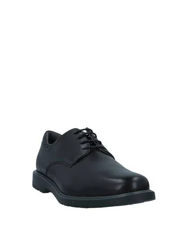 Geox Man Lace-Up Shoes Black Size 6 Soft Leather