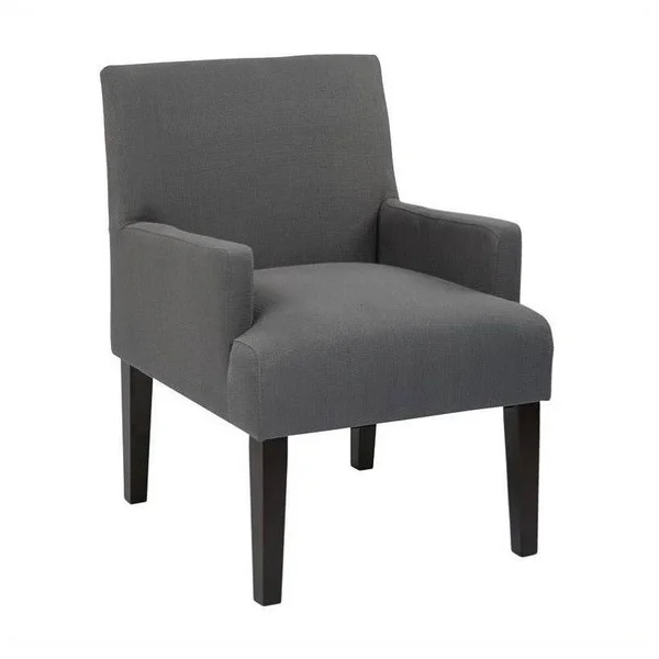 Pemberly Row Guest Chair in Charcoal - PR-472894
