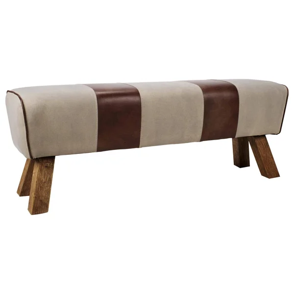 Moe's Home Collection Pommel Bench, Brown