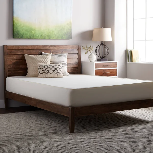 Select Luxury Flippable 10-Inch Medium Firm Foam Mattress, Size: Full