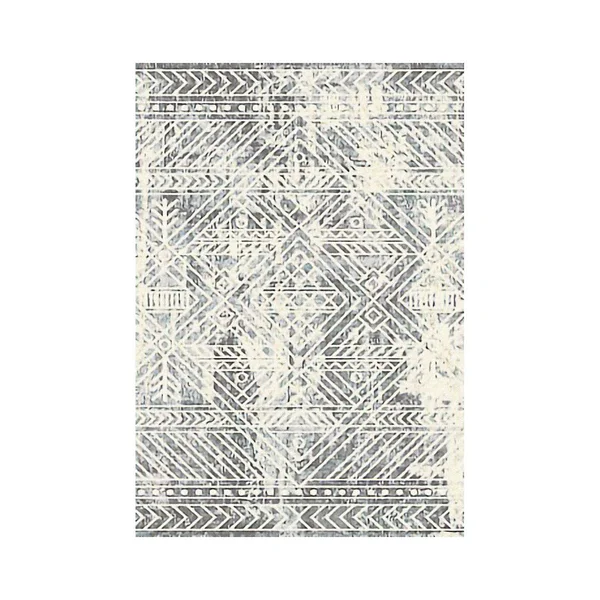 Dynamic Rugs Reverie 3545 5&3x22 x 7&7x22 Cream - Grey Area Rug