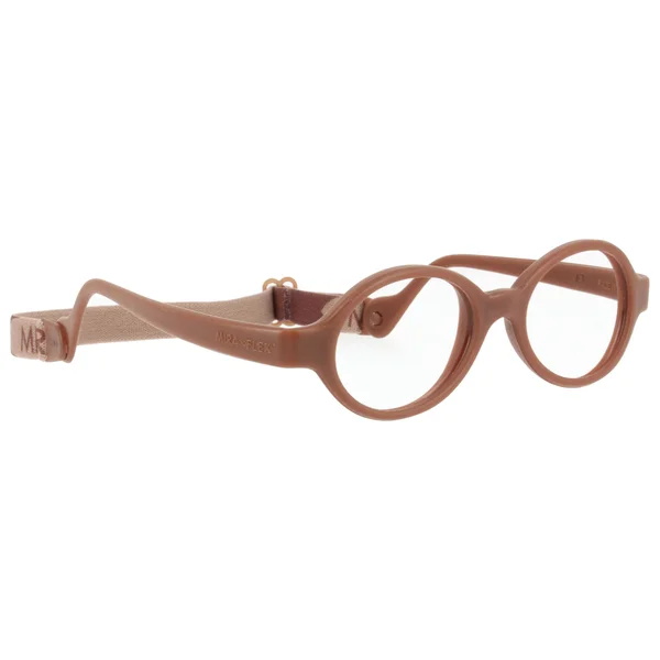 Miraflex Baby Lux Kids Eyeglass Frames - Milk Chocolate