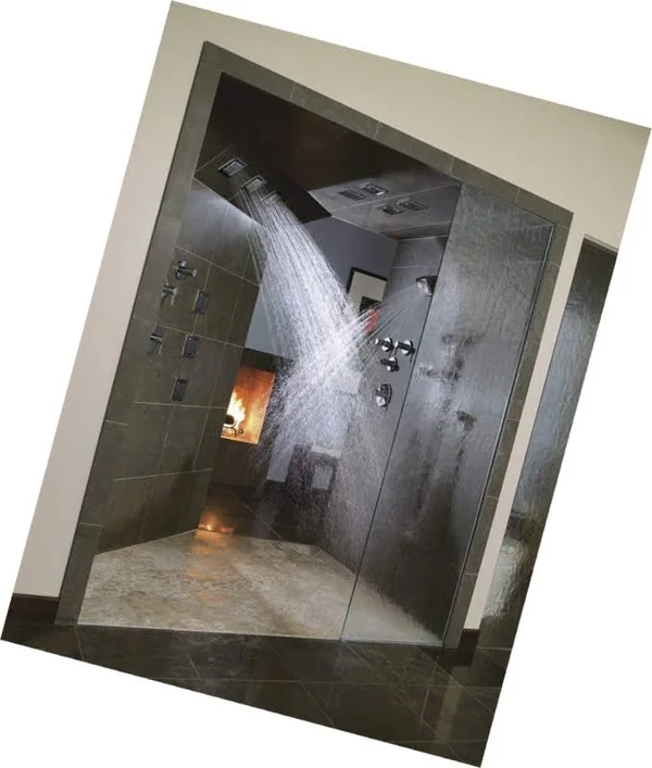 Kohler K-8002 WaterTile Square 54-Nozzle Body Spray Polished Chrome