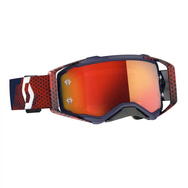 Scott Prospect Red/Blue Motocross Goggles - Red-Blue