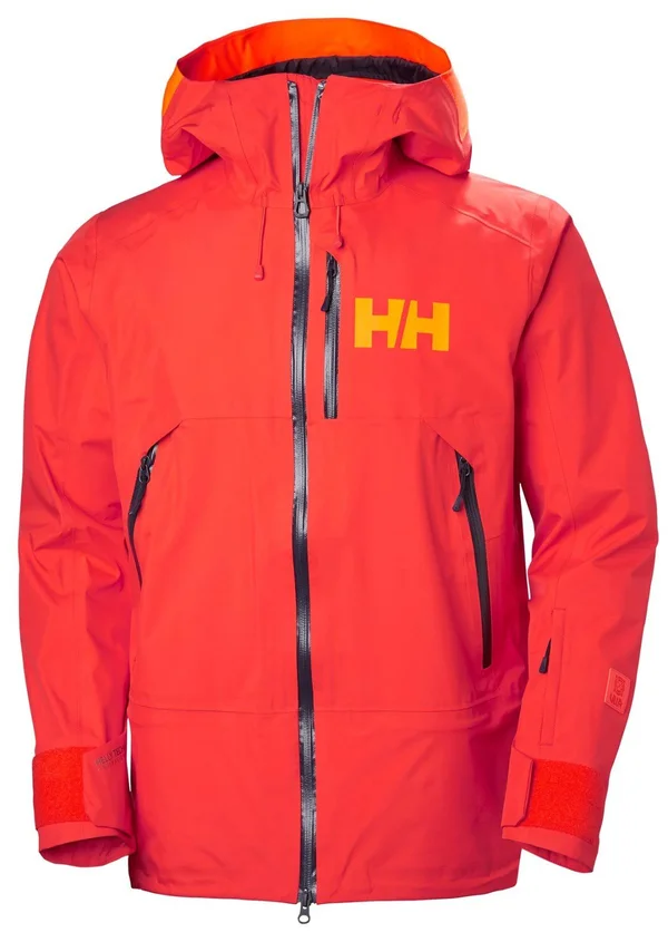 Helly Hansen Men’s Sogn Shell Ski Jacket, Red, 2XL