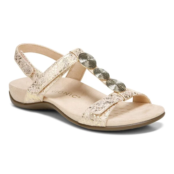Vionic Farra Women's Sandals Blush Snake : 6 W