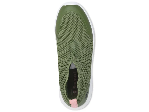 Spenco Orthotic Sneakers - Yoga Stretch, Size 11 Medium, Spice