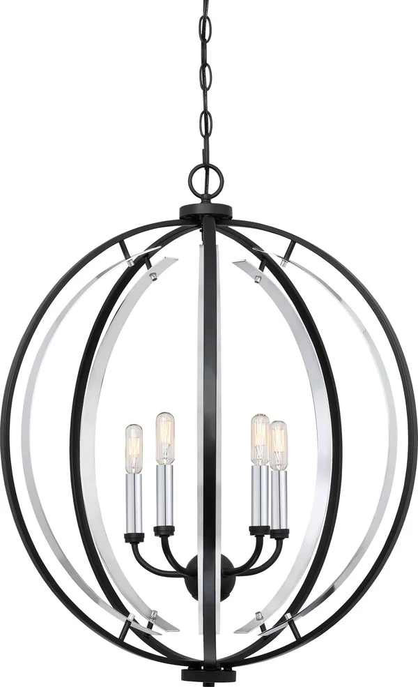 Quoizel CRT2824EK Concert Pendant Light - Earth Black