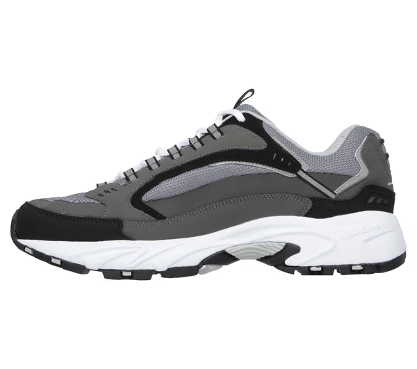 Skechers Stamina Cutback Men's Shoes - 9.5, Charcoal Black