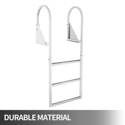 VEVOR - LT2-3B-3470000001V0, Boat Ladder, 3 Step Pontoon, 21.5" x 1.2"