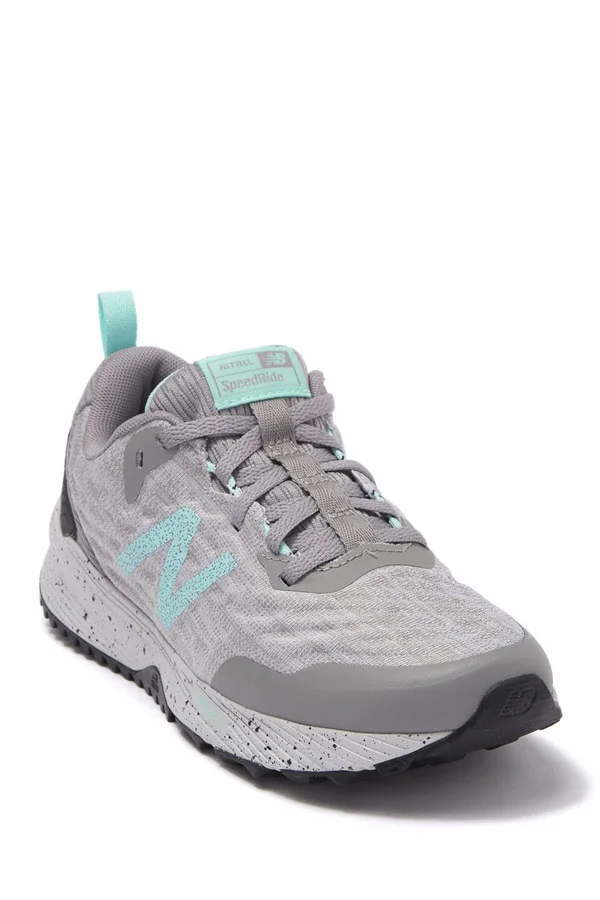 New Balance Nitrel V3 Women's Trail Running Shoes - Grey (Size 10)