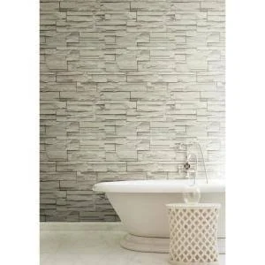 York Wallcoverings RN1040 Modern Rustic Travertine Wallpaper