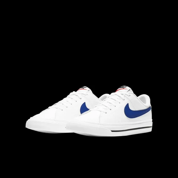 Nike Court Legacy Big Kids& Shoes in White, Size: 3.5Y, DA5380-101