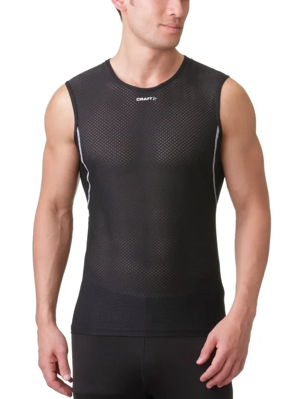 Craft Cool Mesh Superlight Sleeveless Base Layer : S Black