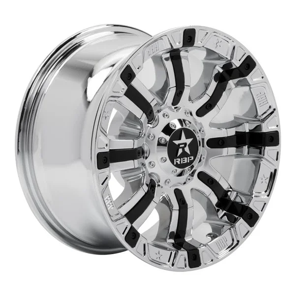 RBP 94R Chrome 18x9 5x5, 5x5.5 -12mm (94R-1890-58-12C)