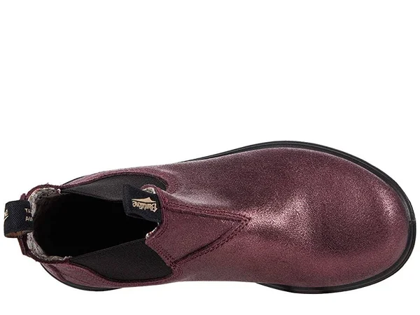 Blundstone Rose Pink Leather Chelsea Boots Kids& Style 2090, Size 8 (US)