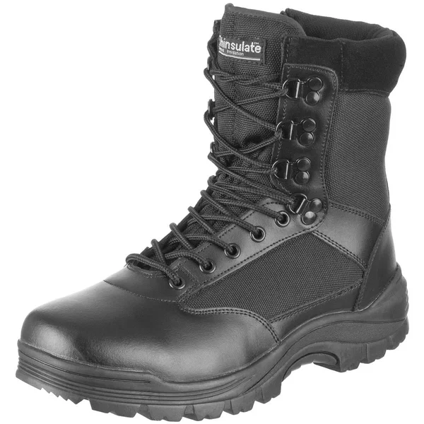 Mil-Tec Tactical Side Zip Boots - Black, US 6