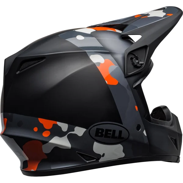Bell MX-9 MIPS Helmet Presence Black/Orange/Camo 2XL