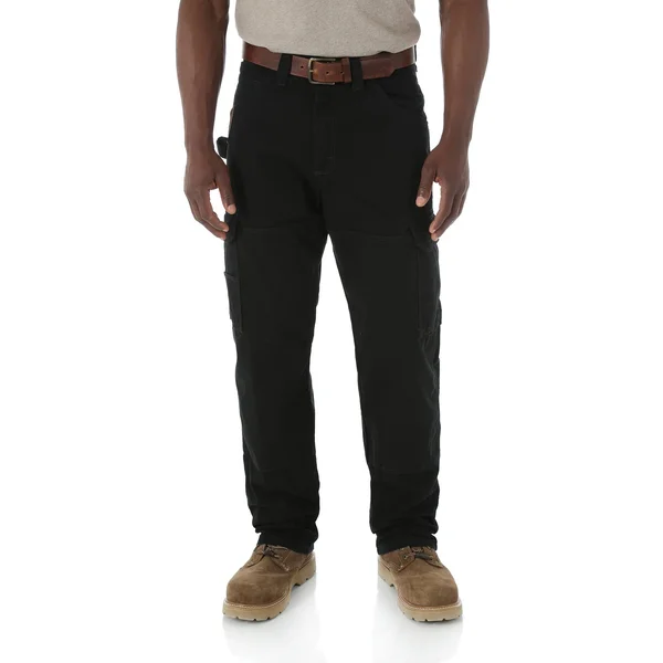 Wrangler Men's Riggs Workwear Ripstop Ranger Pant Black - 48x34