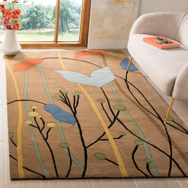 Safavieh Soho SOH746B Area Rug - Brown/Multi, Size: 5 x 8 ft.