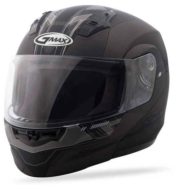 GMAX MD04 Matte Black/Dark Silver Modular Helmet
