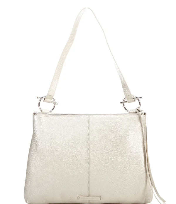Vince Camuto Keliz Shoulder Bag - New Silver