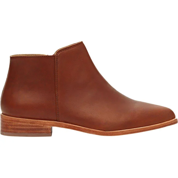Nisolo Lana Ankle Boot Brandy - Size 9.5