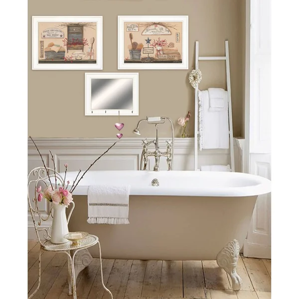 Wash Room Collection by Pam Britton Framed Wall Art