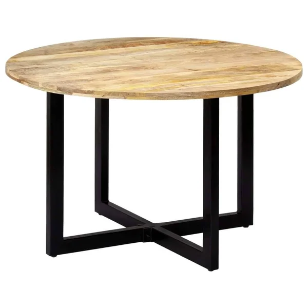 vidaXL Dining Table 47.2x22x28.7x22 Solid Mango Wood