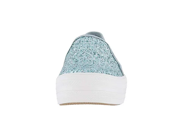 Keds x Kate Spade New York Triple Decker Platform Glitter Sneakers - Light Blue 085M
