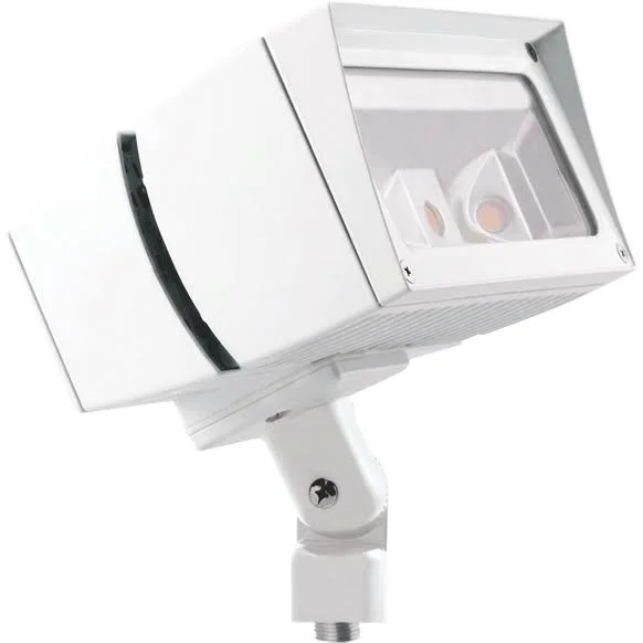 RAB FFLED39B55W - Future Flood 39W LED Cool Arm On-Off 5x5 White