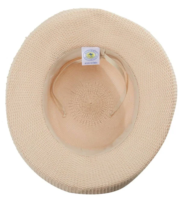 Wallaroo Women's Petite Victoria Sun Hat - Tan - Swimoutlet.com