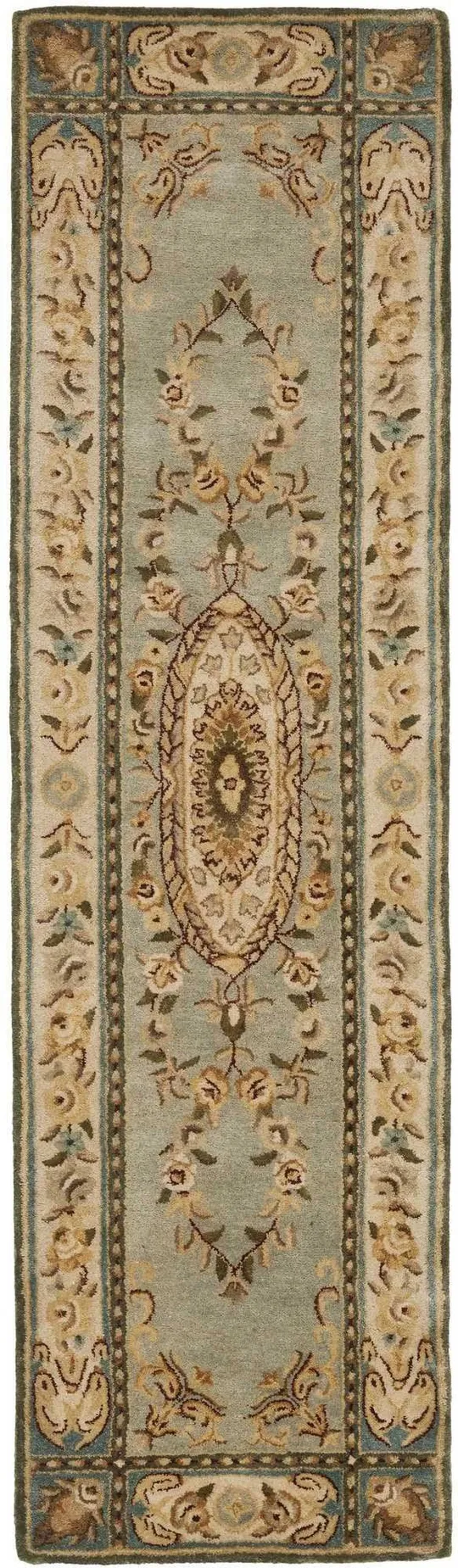 Safavieh Bergama BRG174A Light Blue Rug 6&0x22x6&0x22 - Round