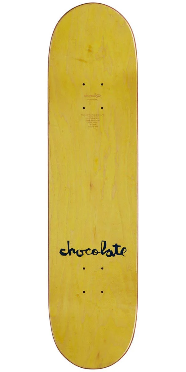 Chocolate Car Club Skateboard Deck - Alvarez - 8.00x22