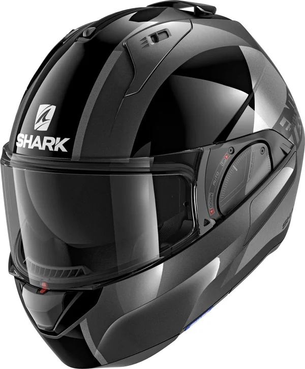 Shark - Helmet Evo-ES Endless Anthracite, Black, Anthracite - Size S