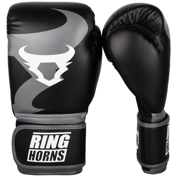 Ringhorns Charger Boxing Gloves - Black 16 oz