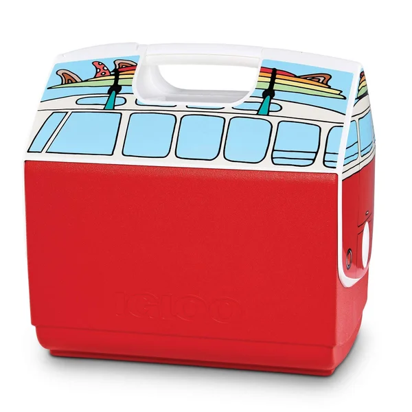 Igloo Coolers - VW Red Van Playmate Elite Special Edition 16 qt Cooler