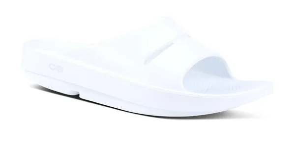 OOFOS OOahh Luxe Women's Sandals White : Women's 6 M