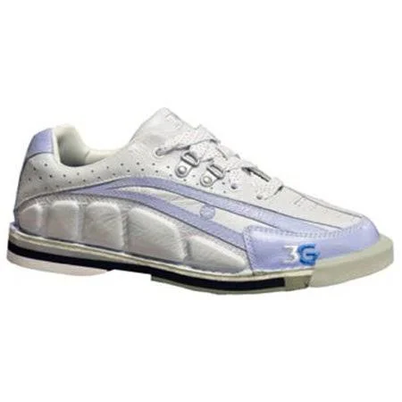 3G Ladies Tour Ultra Bowling Shoes Left Hand- Periwinkle/Ivory - Size: 5.5, Blue