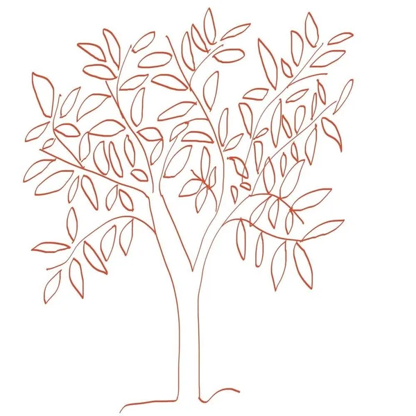 Easy Art Prints Jan Weiss's 'A Tangerine (Orange) Tree' Premium Canvas Art (24 x 24)