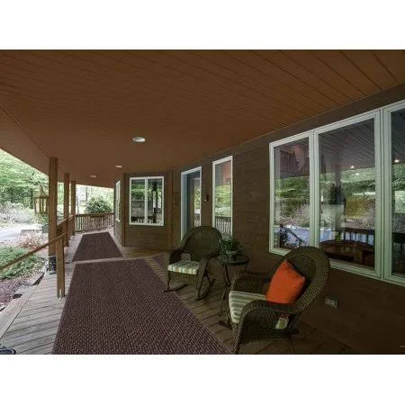 12& x 18& Indoor - Outdoor Area Rugs & Runners. Great for Porches, Patio&s, Gazebo&s, Sun Rooms and More! (Color: Catalina)