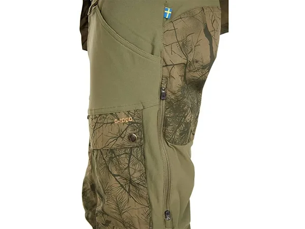 Fjallraven Men's Keb Trousers Long - Green Camo-laurel Green - 48