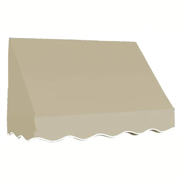 Awntech 4.38 ft. Wide San Francisco Window/Entry Awning (24 in. H x 48 in. D) Tan SF24-4T