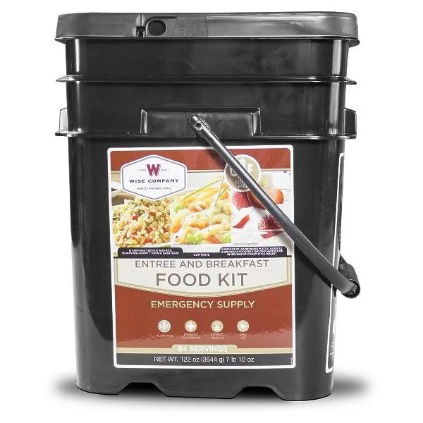Wise Food Breakfast Entree GrabGo Gluten Free Kit - 84 serving
