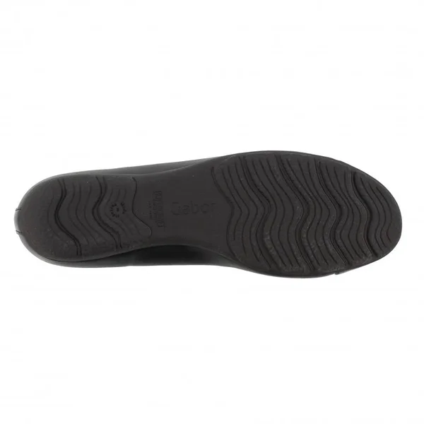 Gabor Raspa 64-161-57 Black Leather 5 UK Womens Pumps