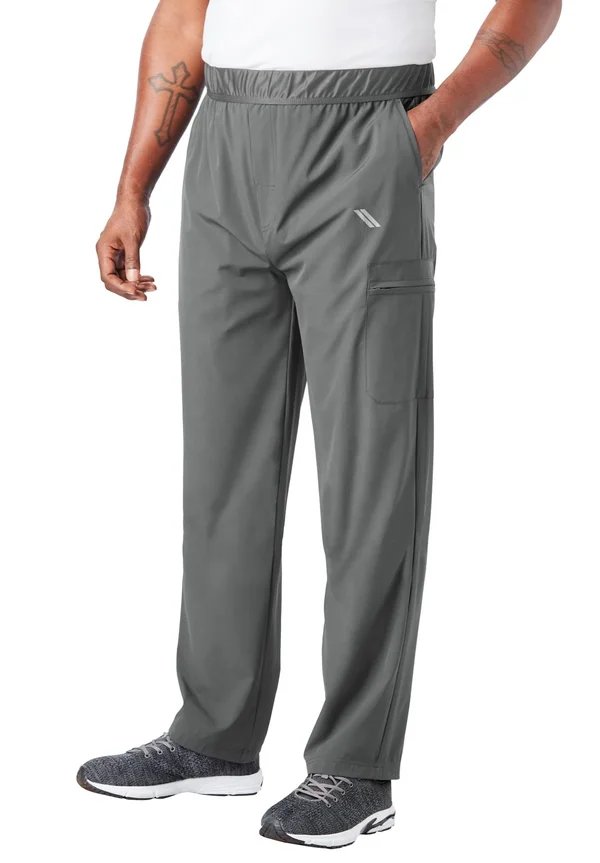 Men's Big & Tall KS Sport Tech Pants by KS Sport in Slate Grey (Size 5XL)