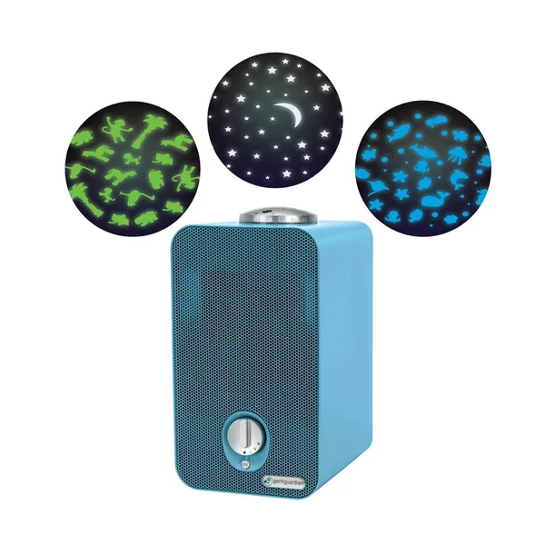 GermGuardian Ac4150blca 4-in-1 Night-Night HEPA Air Purifier with UV Sanitizer - Blue