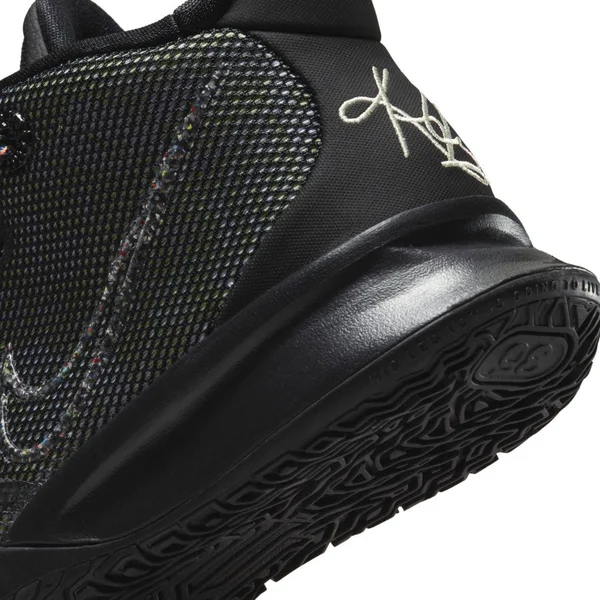 Nike Kyrie 7 - Boys& Grade School Basketball Shoes - Black/Lime Ice/Orange - Size 6.5