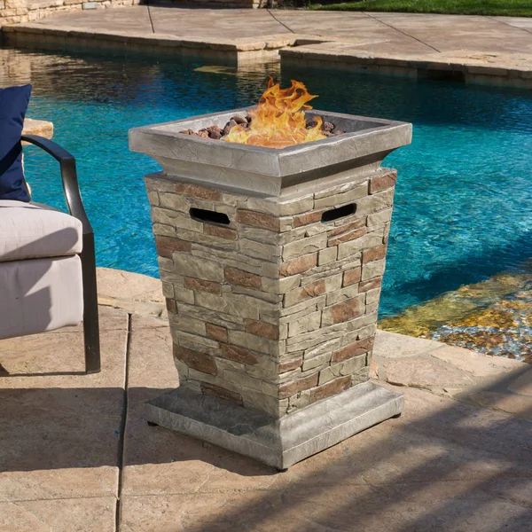 Coldwater Outdoor 19x22 Liquid Propane Fire Column