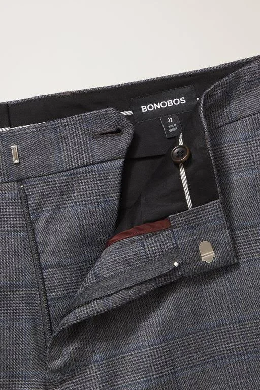 Bonobos Jetsetter Stretch Wool Suit Pant - Gray - Pants